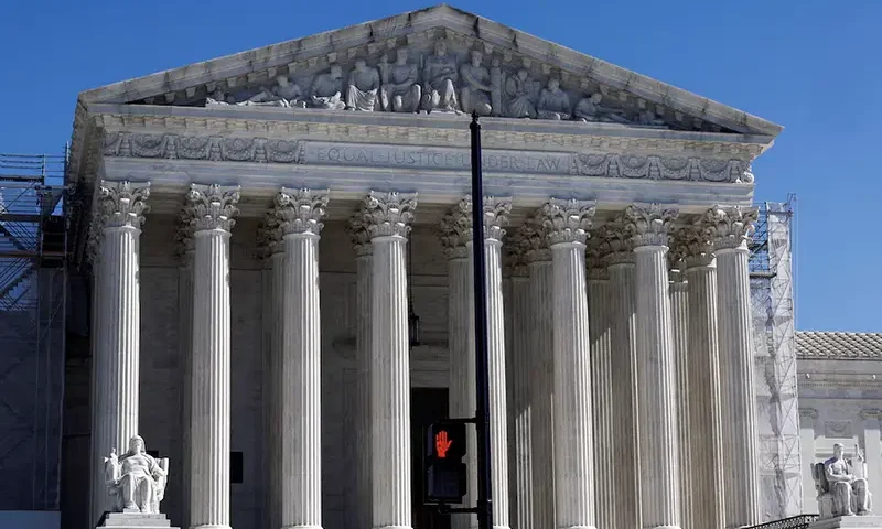 The United States Supreme Court building is seen in Washington, U.S., February 29, 2024. REUTERS/Evelyn Hockstein/File Photo