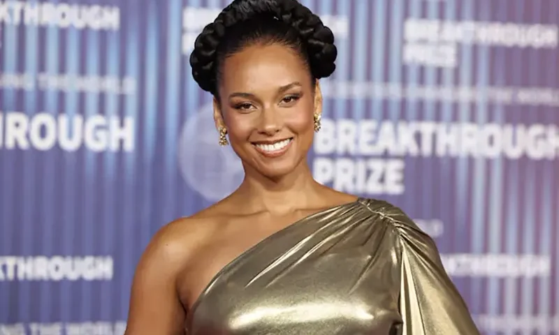 Alicia Keys attends the Breakthrough Prize awards in Los Angeles, California, U.S., April 13, 2024. REUTERS/Mario Anzuoni/FILE PHOTO