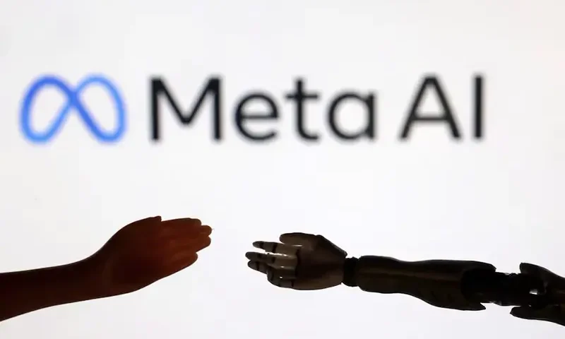 Meta AI logo is seen in this illustration taken September 28, 2023. REUTERS/Dado Ruvic/Illustration/File Photo