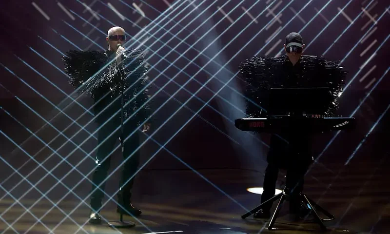 The Pet Shop Boys perform during the Volkswagen group night at the Frankfurt motor show, September 9, 2013. REUTERS/Ralph Orlowski/File Photo