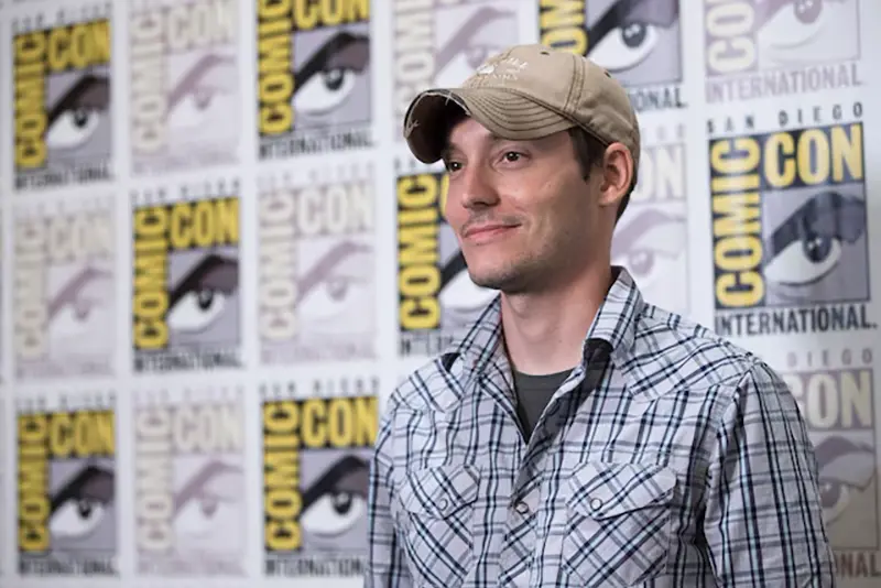 Director Wes Ball poses at a press line for "The Maze Runner" during the 2014 Comic-Con International Convention in San Diego, California July 25, 2014. REUTERS/Mario Anzuoni/File Photo