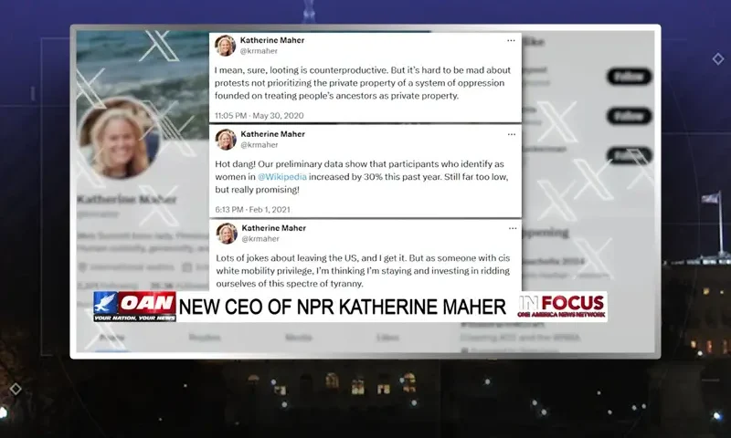 Video still from In Focus on One America News Network
