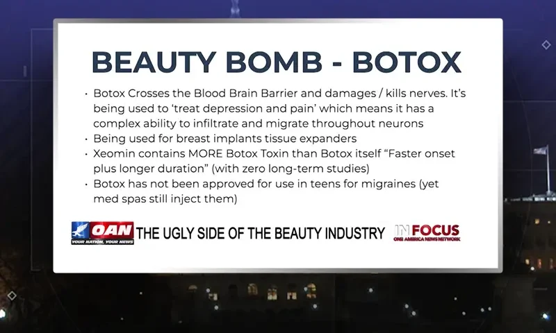 Video still from In Focus on One America News Network