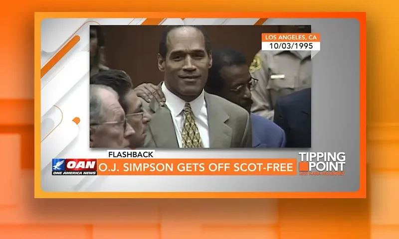 Video still from Tipping Point on One America News Network