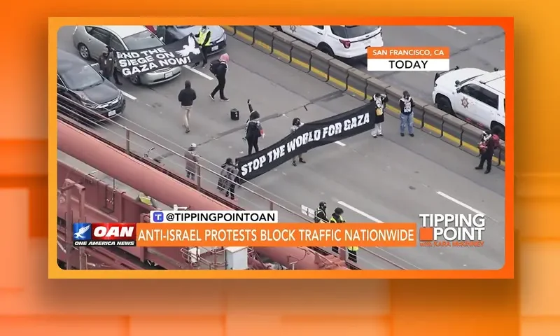 Video still from Tipping Point on One America News Network
