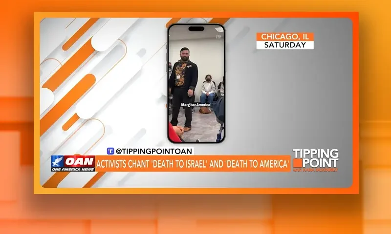 Video still from Tipping Point on One America News Network