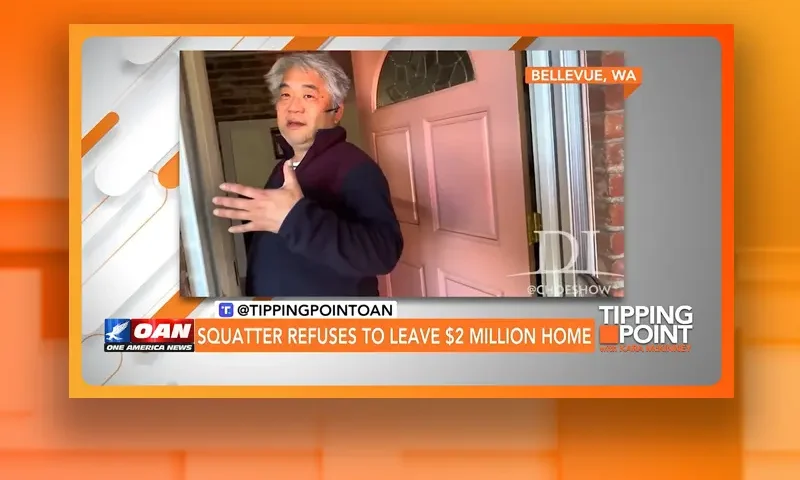 Video still from Tipping Point on One America News Network