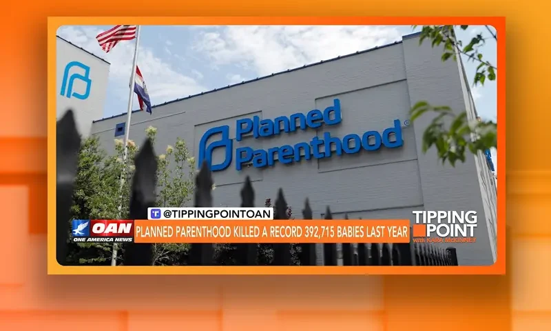 Video still from Tipping Point on One America News Network