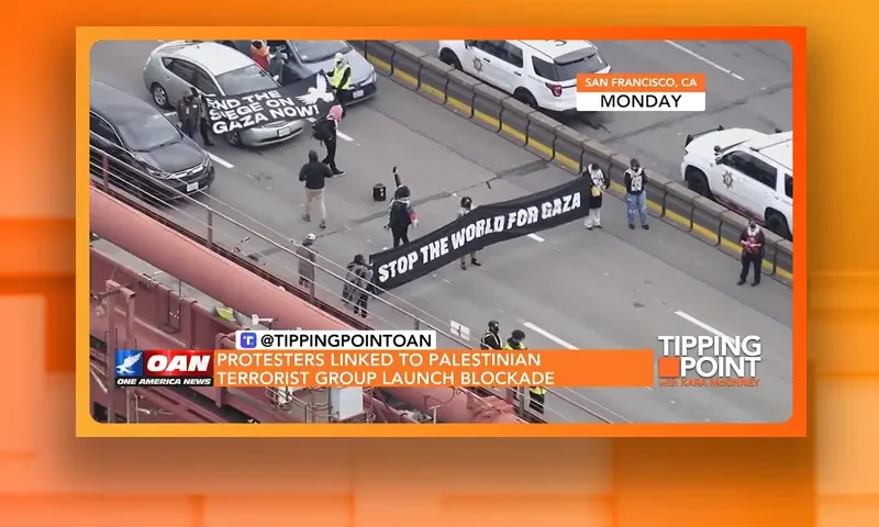 Video still from Tipping Point on One America News Network