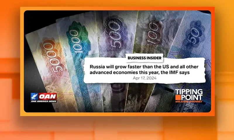 Video still from Tipping Point on One America News Network