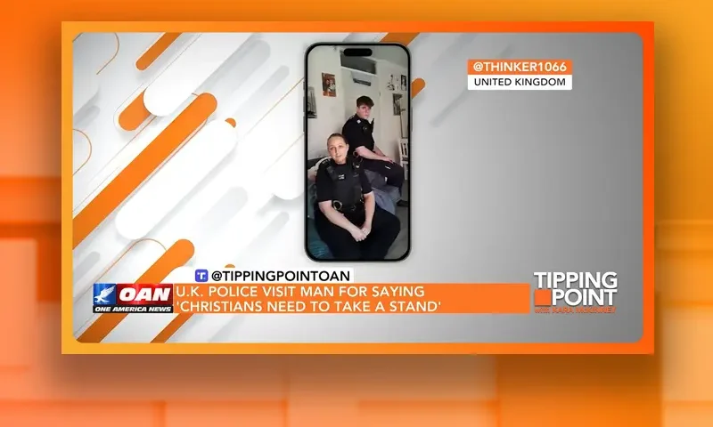 Video still from Tipping Point on One America News Network