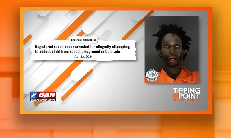 Video still from Tipping Point on One America News Network