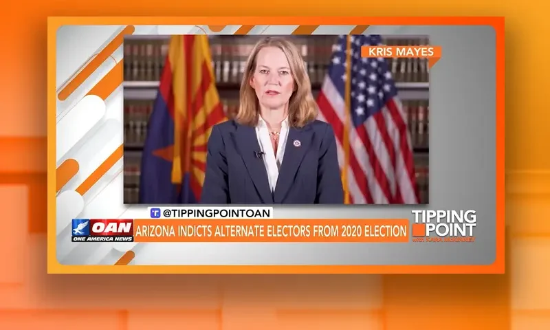 Video still from Tipping Point on One America News Network