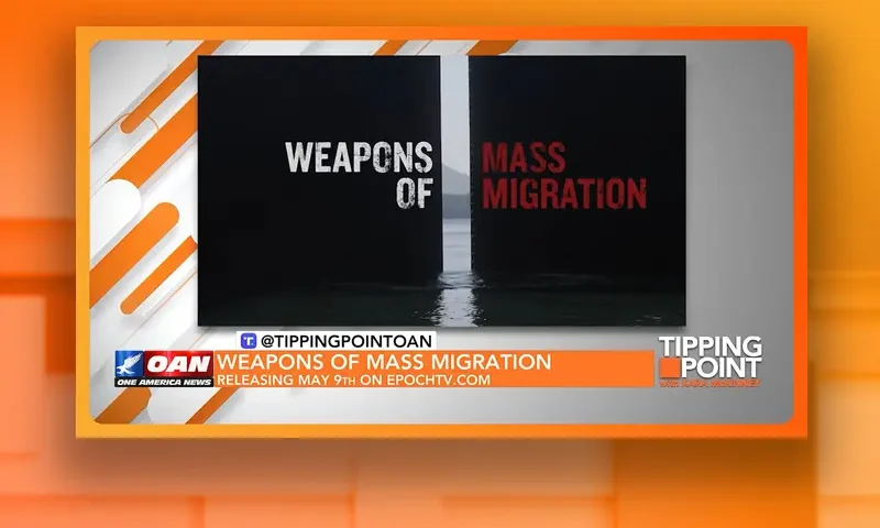 Video still from Tipping Point on One America News Network