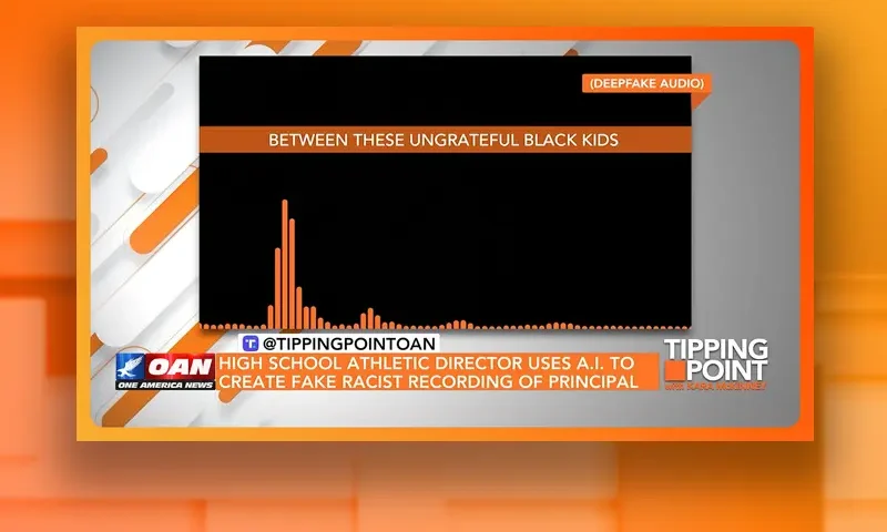 Video still from Tipping Point on One America News Network