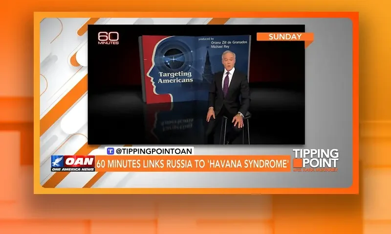 Video still from Tipping Point on One America News Network