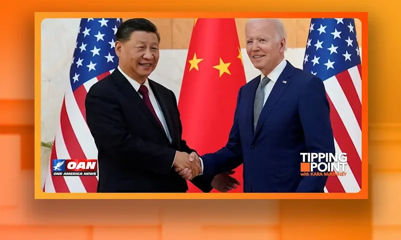 Video still from Tipping Point on One America News Network