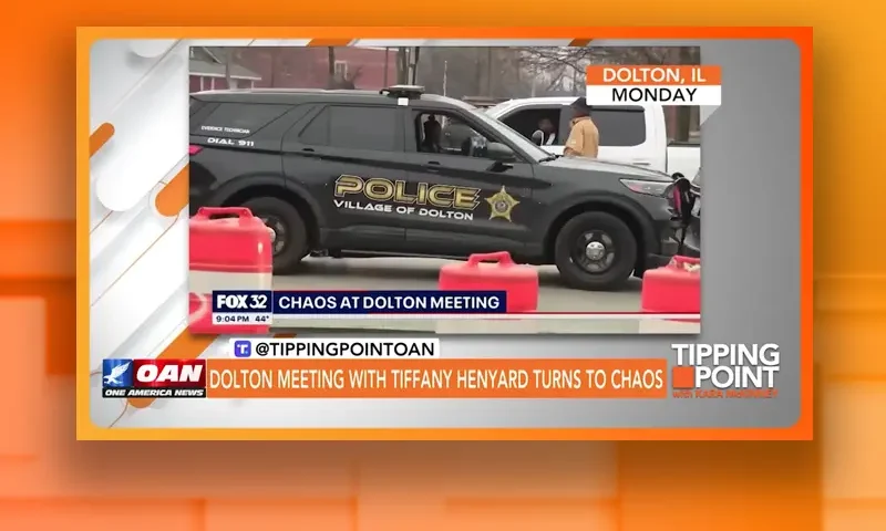 Video still from Tipping Point on One America News Network