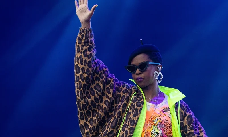 Ms. Lauryn Hill performs during Kaaboo Texas music festival at the AT&T Stadium in Arlington, Texas on May 10, 2019. (Photo by SUZANNE CORDEIRO / AFP) (Photo credit should read SUZANNE CORDEIRO/AFP via Getty Images)
