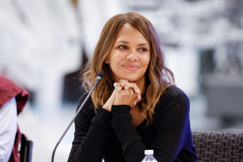 CHICAGO, ILLINOIS - JANUARY 11: Halle Berry attends a roundtable discussion highlighting women's health research at University of Illinois on January 11, 2024 in Chicago, Illinois. (Photo by Kamil Krzaczynski/Getty Images)