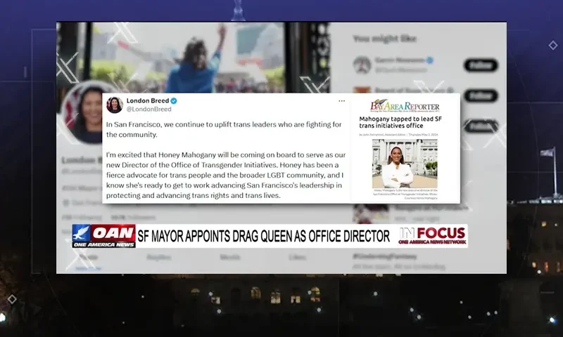 Video still from In Focus on One America News Network