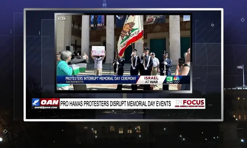 Video still from In Focus on One America News Network