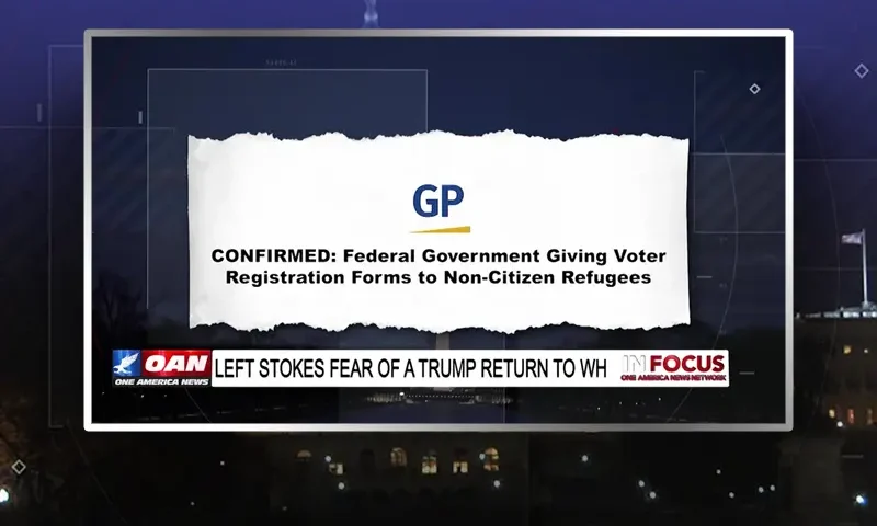 Video still from In Focus on One America News Network