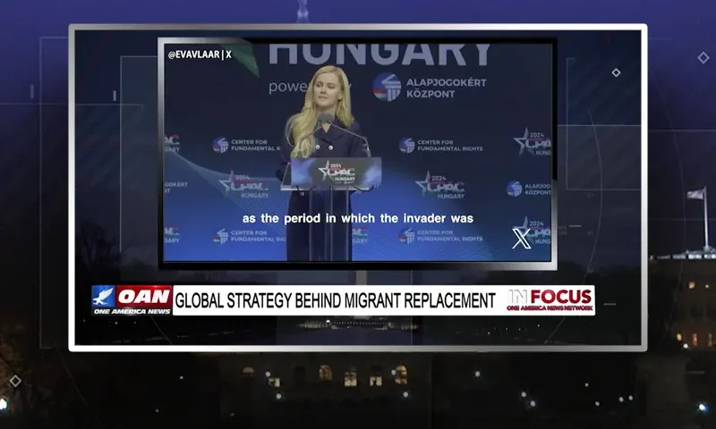Video still from In Focus on One America News Network