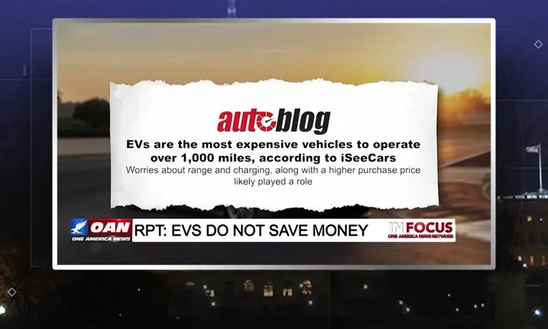 Video still from In Focus on One America News Network