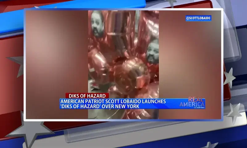 Video still from Real America on One America News Network