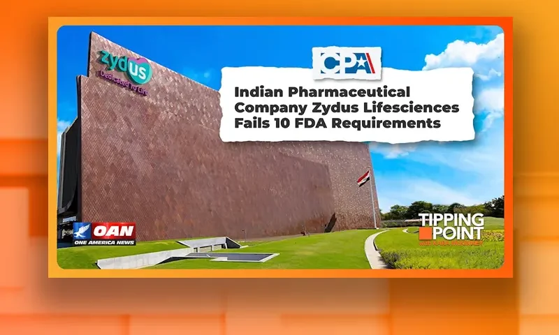 Video still from Tipping Point on One America News Network