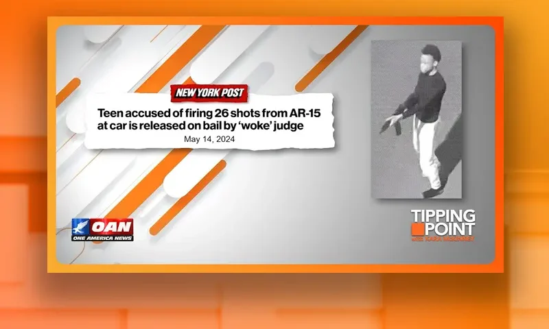 Video still from Tipping Point on One America News Network