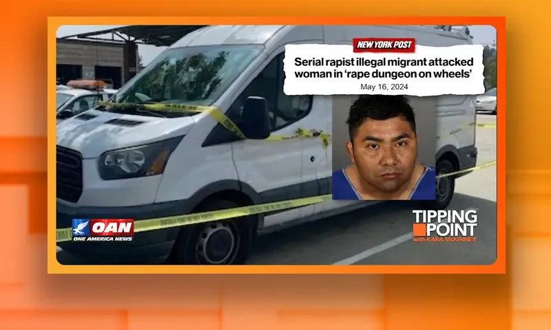 Video still from Tipping Point on One America News Network