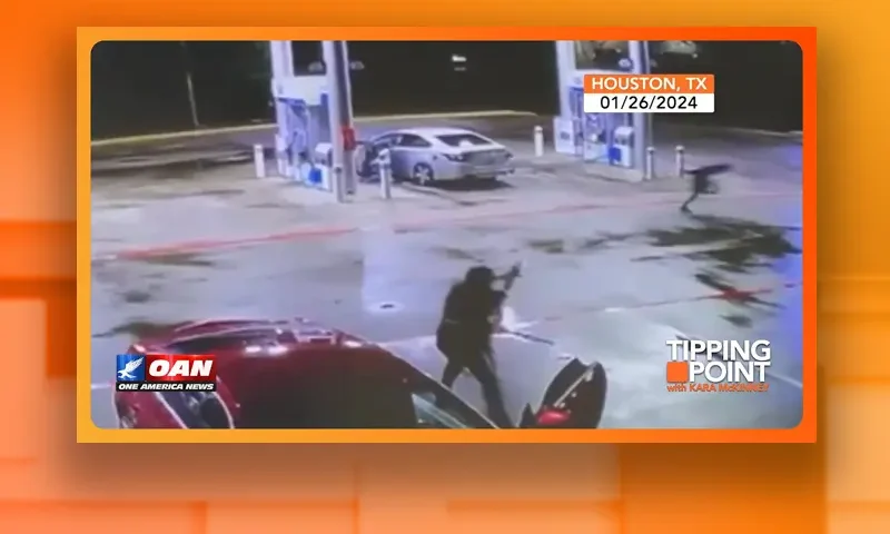 Video still from Tipping Point on One America News Network