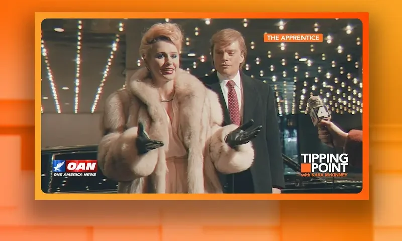 Video still from Tipping Point on One America News Network