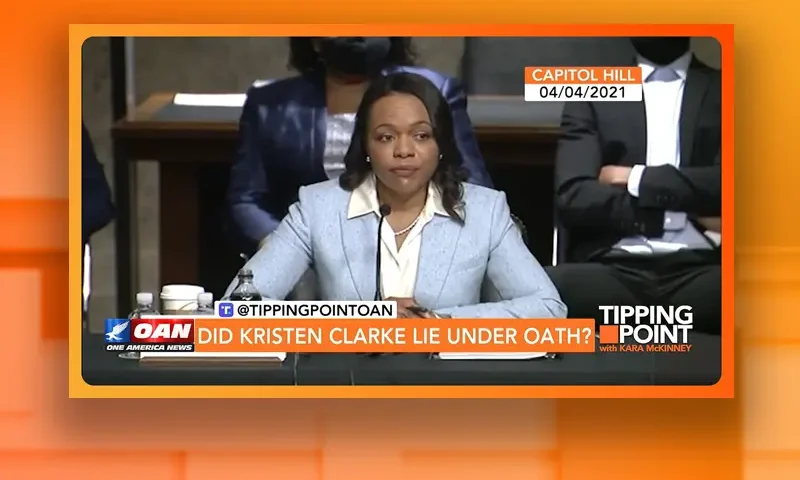 Video still from Tipping Point on One America News Network