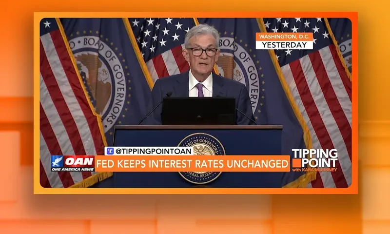 Video still from Tipping Point on One America News Network