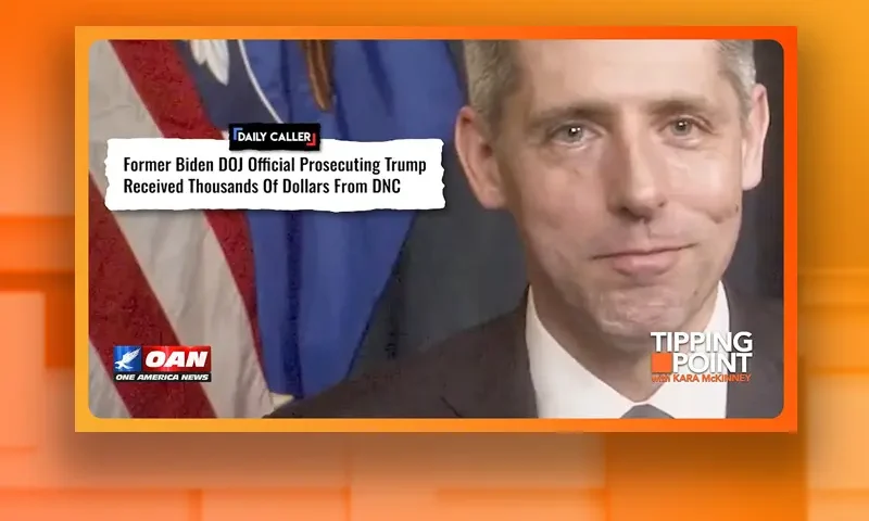 Video still from Tipping Point on One America News Network