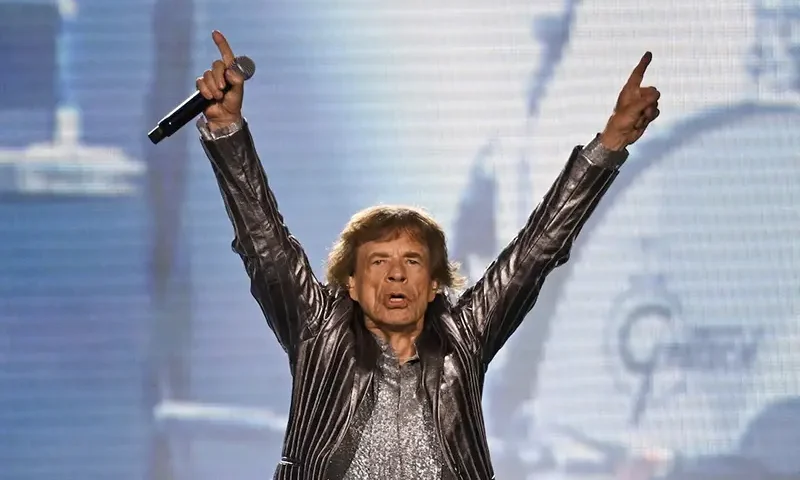Mick Jagger of the rock band The Rolling Stones performs, as the band kick off their 2024 Hackney Diamonds tour at the NRG Stadium in Houston, Texas, U.S. April 28, 2024. REUTERS/Callaghan O'Hare/File Photo