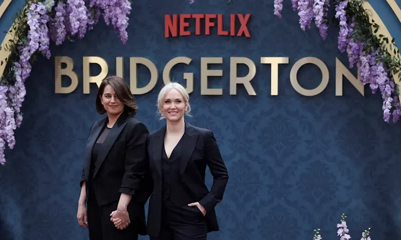 Jess Brownell arrives for the launch of 'Bridgerton' Season 3 Part 2 in London, Britain, June 12, 2024. REUTERS/Isabel Infantes