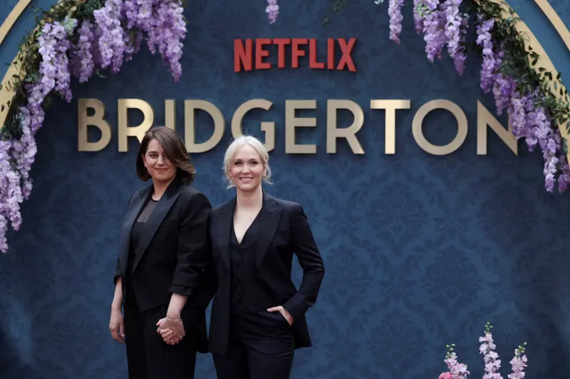Jess Brownell arrives for the launch of 'Bridgerton' Season 3 Part 2 in London, Britain, June 12, 2024. REUTERS/Isabel Infantes