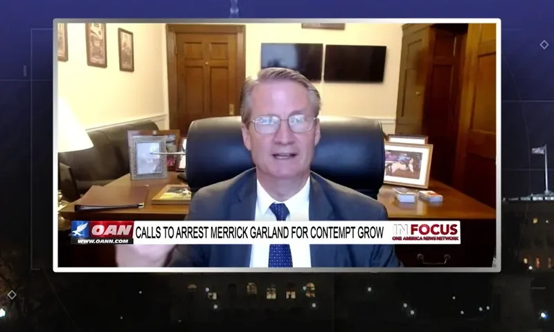 Video still from In Focus on One America News Network during an interview with the guest, Rep. Tim Burchett.