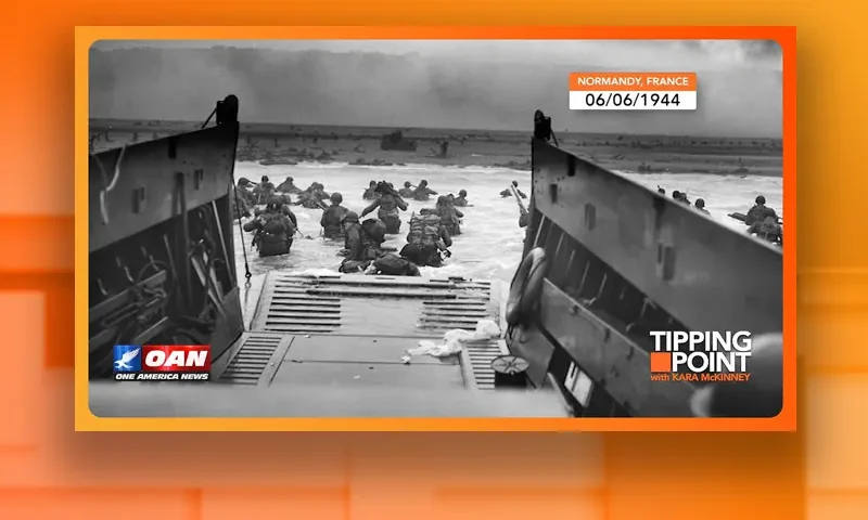 Video still from Tipping Point on One America News Network