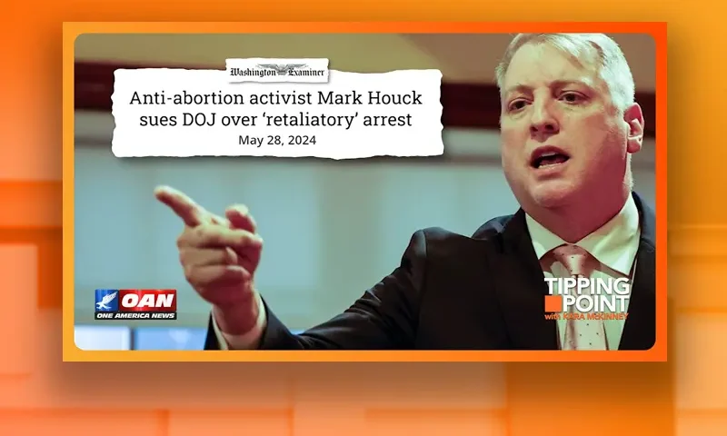 Video still from Tipping Point on One America News Network