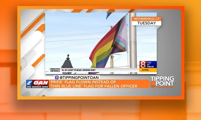 Video still from Tipping Point on One America News Network