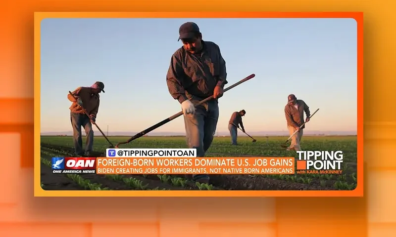 Video still from Tipping Point on One America News Network