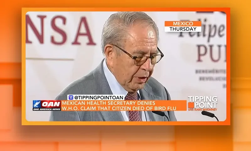 Video still from Tipping Point on One America News Network