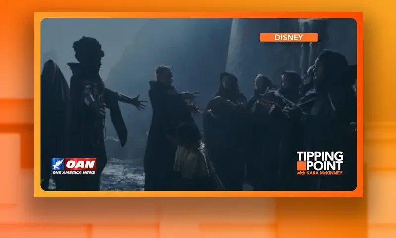 Video still from Tipping Point on One America News Network