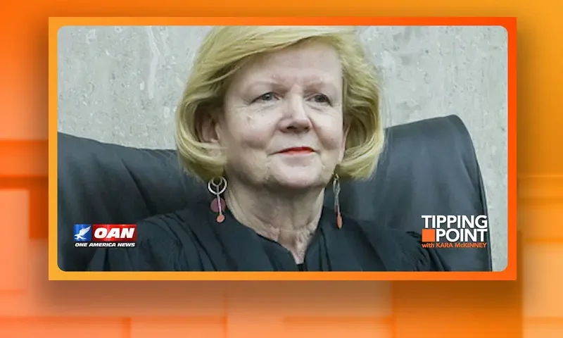 Video still from Tipping Point on One America News Network