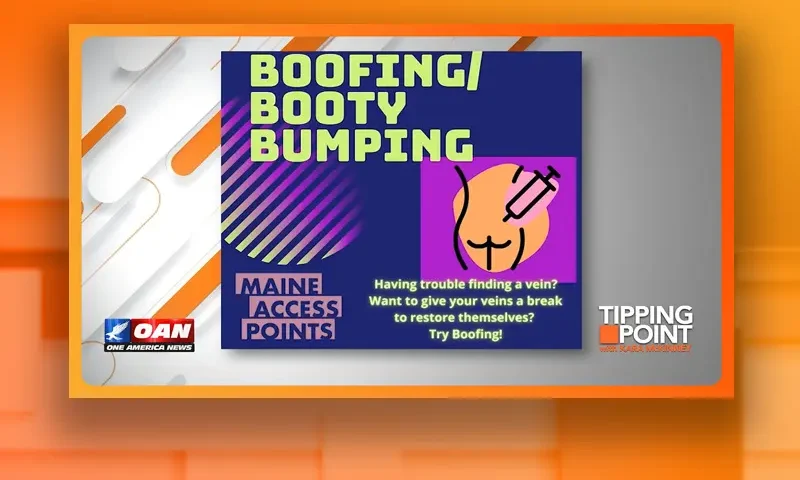 Video still from Tipping Point on One America News Network